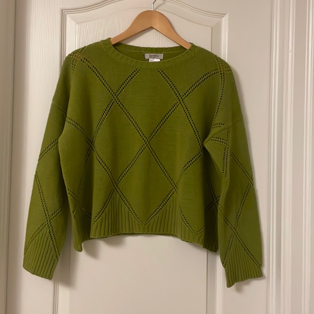 Beautiful green Bartolini Sweater EUC.